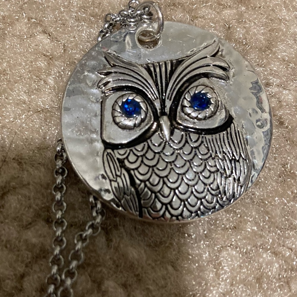Wise owl necklace
